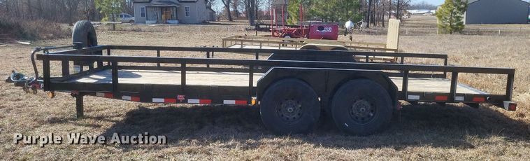 image for item MI9998 2022 PJ utility trailer