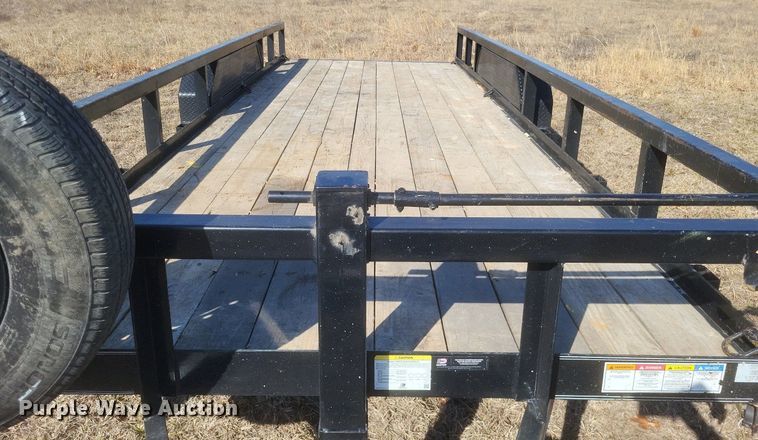 image for item MI9998 2022 PJ utility trailer