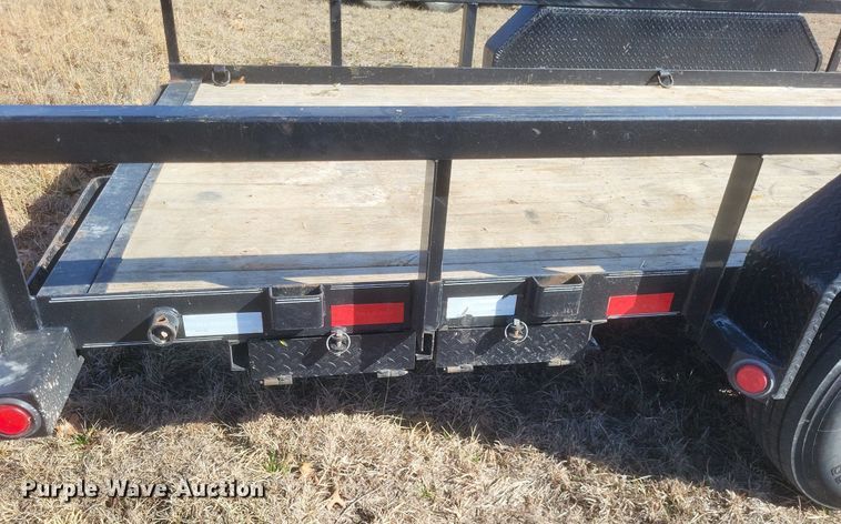 image for item MI9998 2022 PJ utility trailer