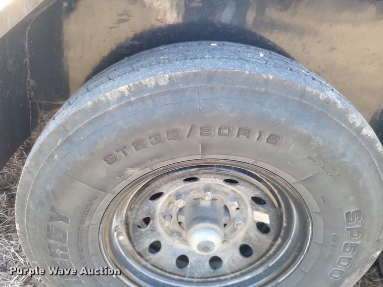 image for item MI9998 2022 PJ utility trailer