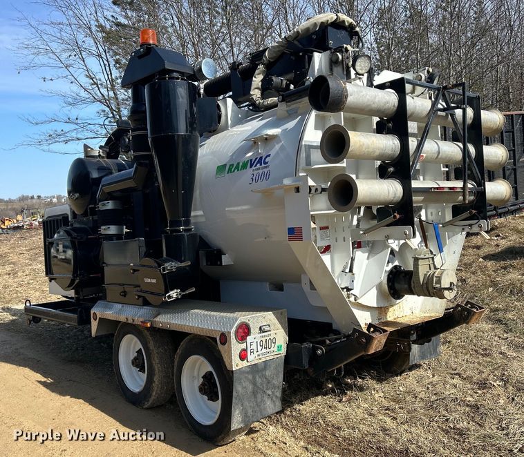 image for item MO9180 2015 Sewer Equipment  RamVac HX-3000 vacuum excavator