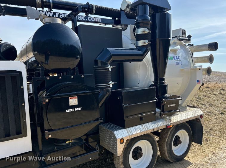 image for item MO9180 2015 Sewer Equipment  RamVac HX-3000 vacuum excavator