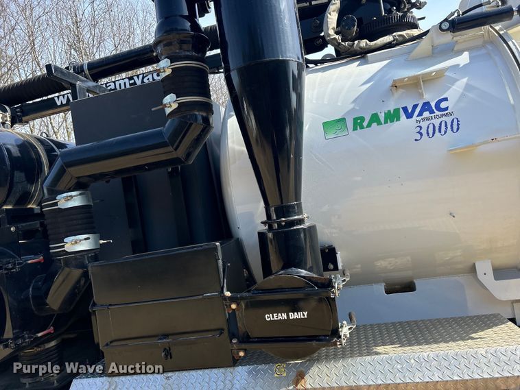 image for item MO9180 2015 Sewer Equipment  RamVac HX-3000 vacuum excavator