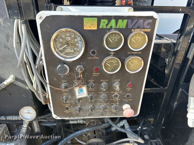 image for item MO9180 2015 Sewer Equipment  RamVac HX-3000 vacuum excavator