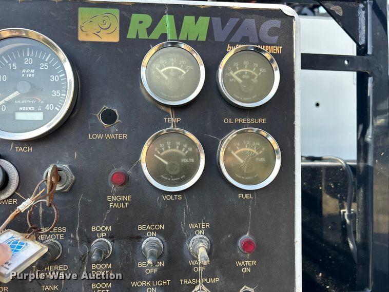 image for item MO9180 2015 Sewer Equipment  RamVac HX-3000 vacuum excavator