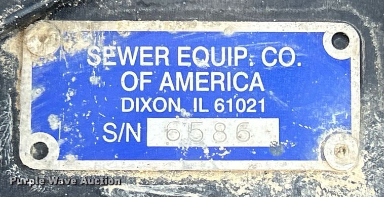 image for item MO9180 2015 Sewer Equipment  RamVac HX-3000 vacuum excavator