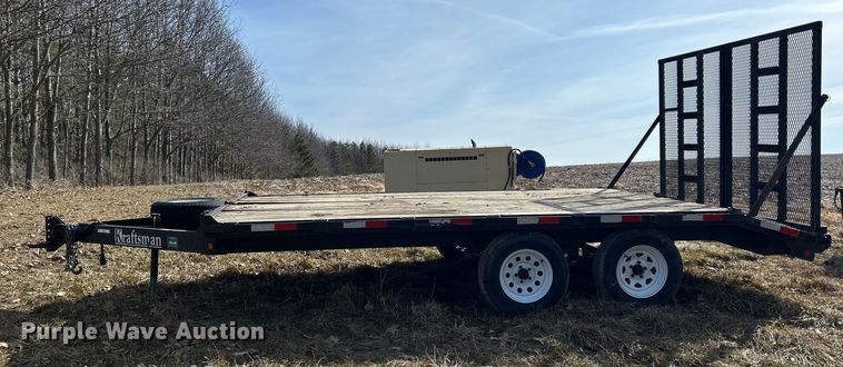image for item MO9181 2016 Kraftsman GP utility trailer