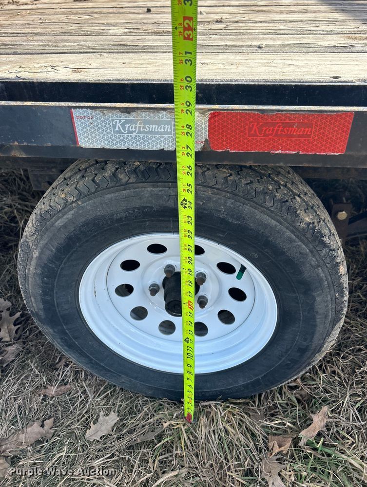 image for item MO9181 2016 Kraftsman GP utility trailer