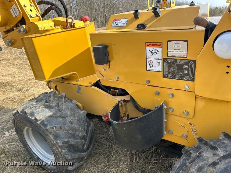 image for item MO9185 2016 Vermeer  PTX40 cable plow