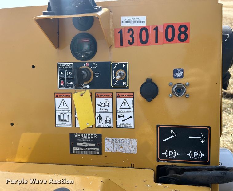 image for item MO9185 2016 Vermeer  PTX40 cable plow