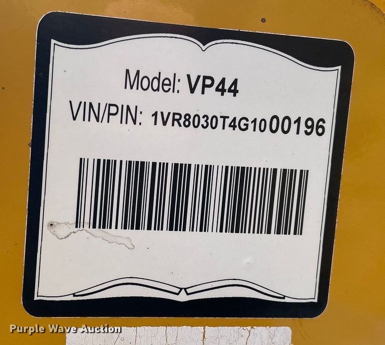 image for item MO9185 2016 Vermeer  PTX40 cable plow