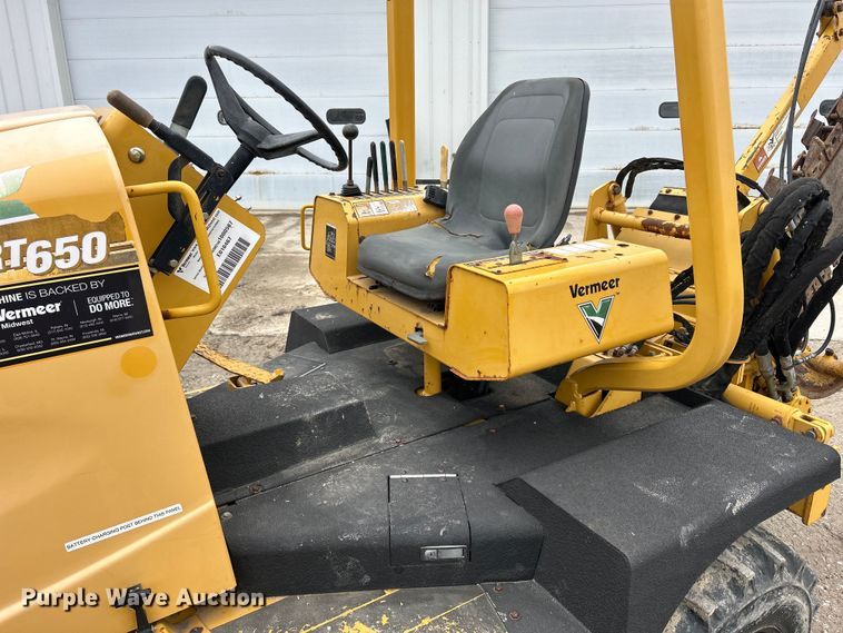 image for item MO9193 2008 Vermeer  RT650 trencher