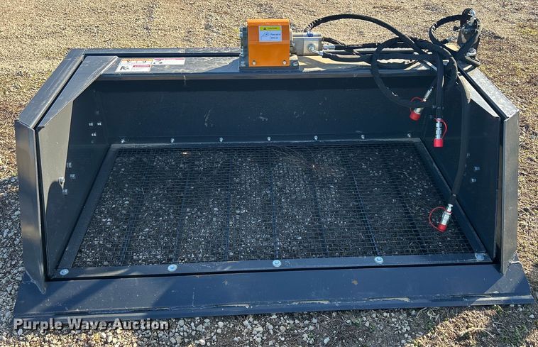 image for item MO9195 2023 Wolverine  SB-12-72W skid steer screening bucket 