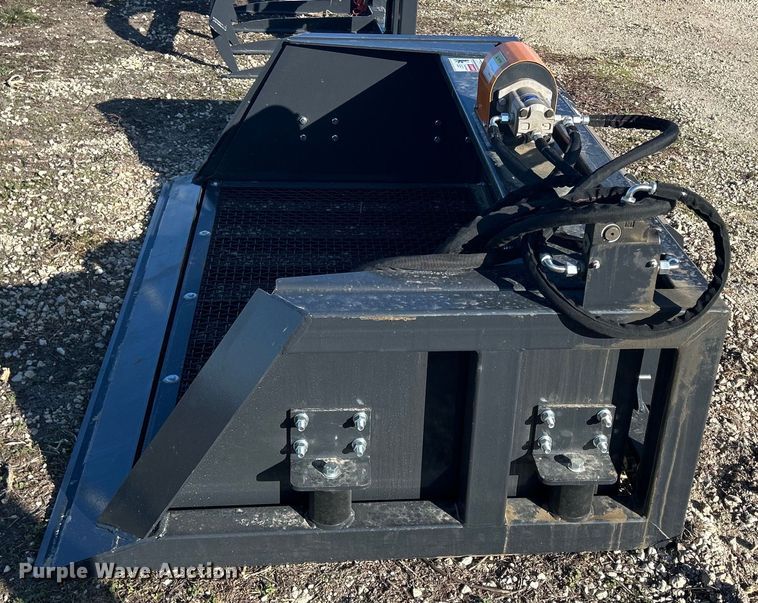 image for item MO9195 2023 Wolverine  SB-12-72W skid steer screening bucket 