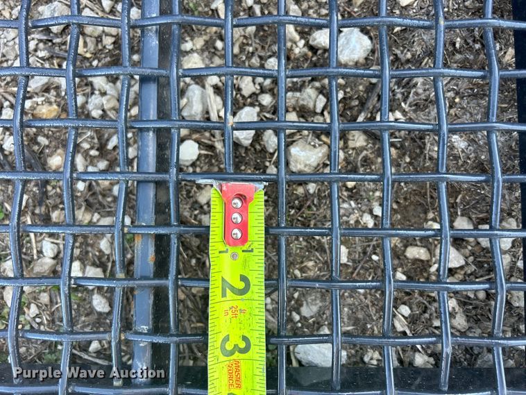 image for item MO9195 2023 Wolverine  SB-12-72W skid steer screening bucket 