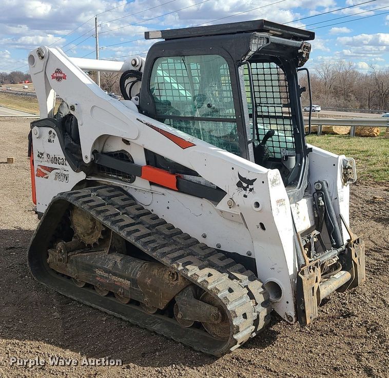 image for item MQ9670 2021 Bobcat T870 tracked skid steer loader