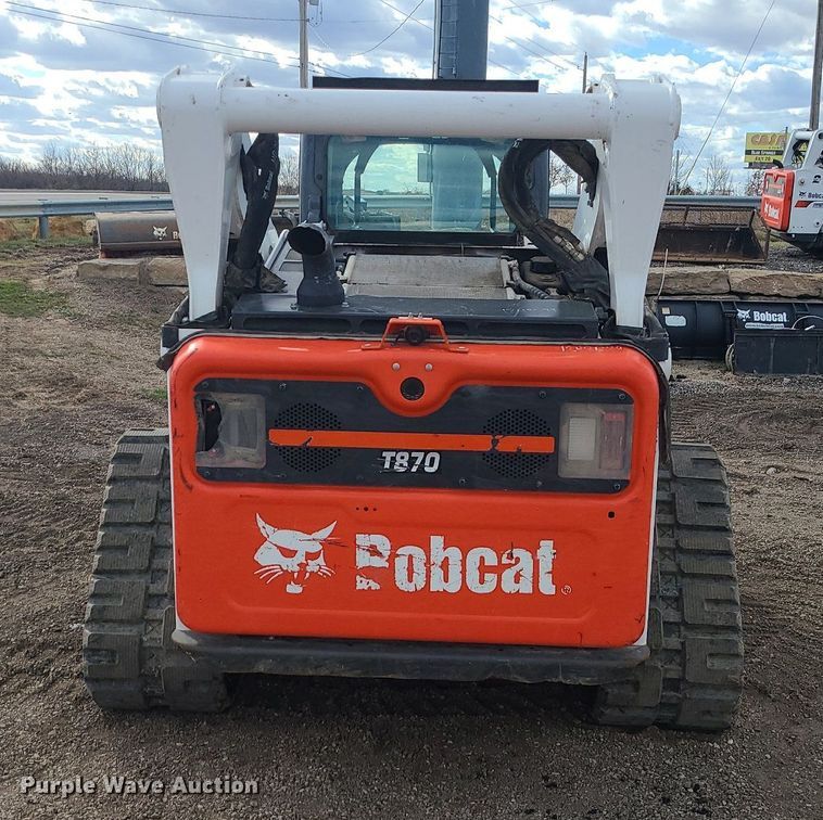 image for item MQ9670 2021 Bobcat T870 tracked skid steer loader