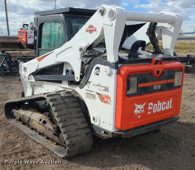 image for item MQ9670 2021 Bobcat T870 tracked skid steer loader