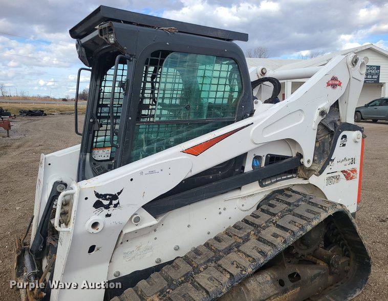 image for item MQ9670 2021 Bobcat T870 tracked skid steer loader