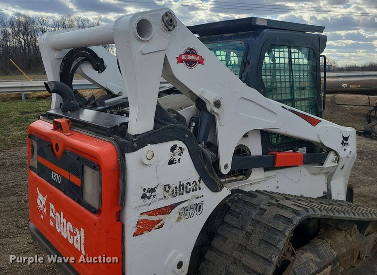 image for item MQ9670 2021 Bobcat T870 tracked skid steer loader