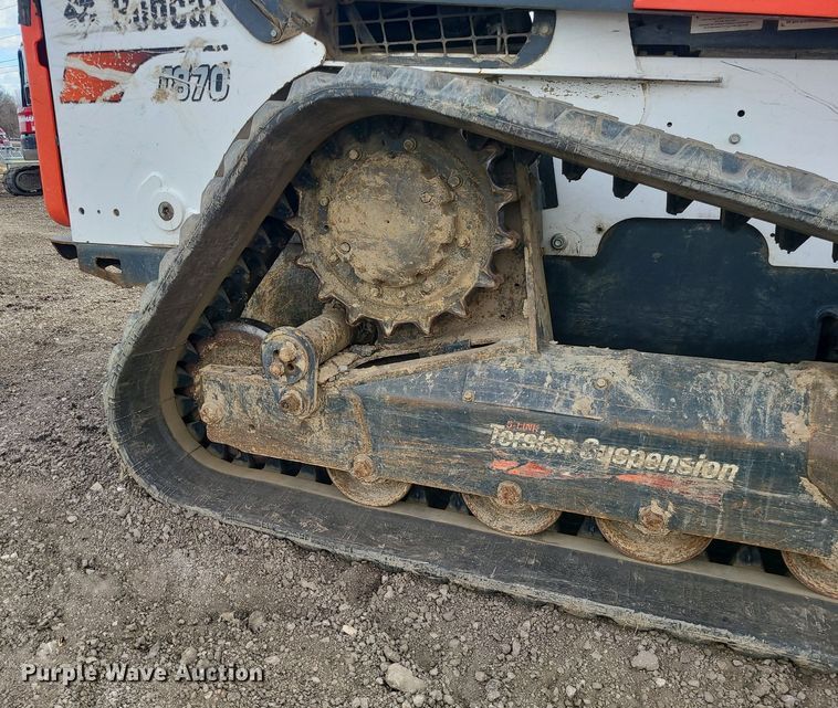 image for item MQ9670 2021 Bobcat T870 tracked skid steer loader