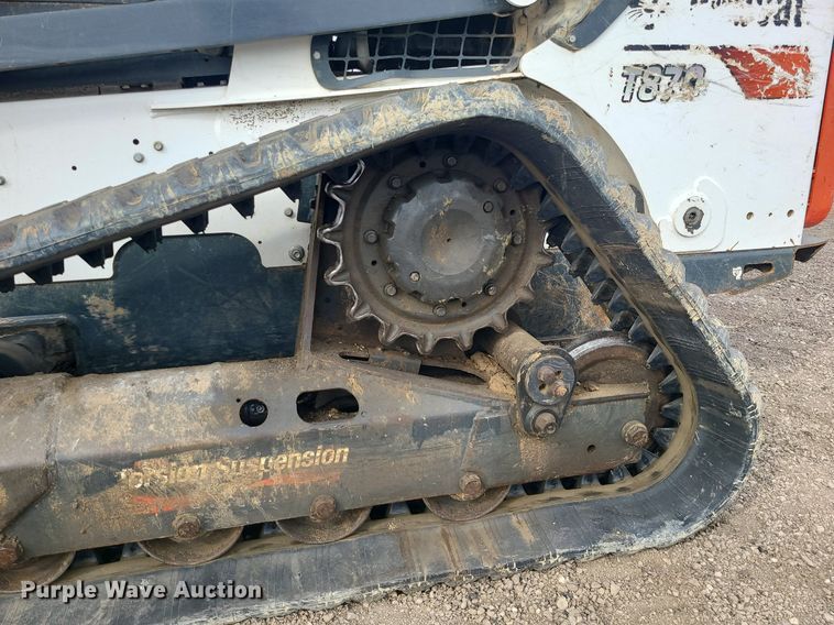 image for item MQ9670 2021 Bobcat T870 tracked skid steer loader