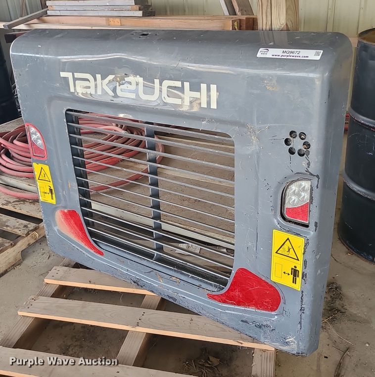 image for item MQ9672 Takeuchi TL10V2 rear engine door