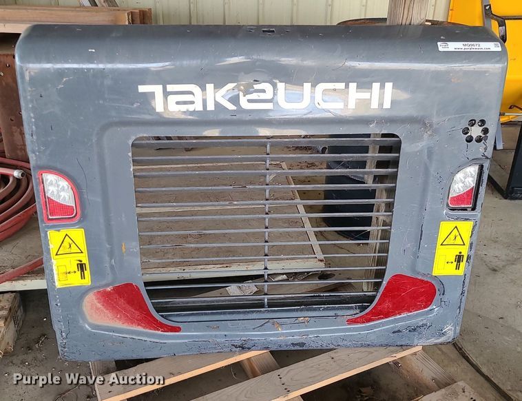 image for item MQ9672 Takeuchi TL10V2 rear engine door