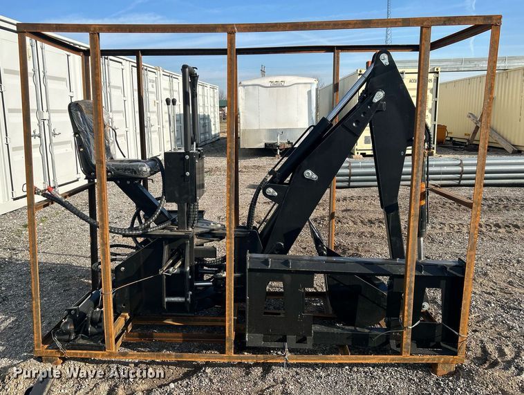 image for item NB9327 Skid steer backhoe