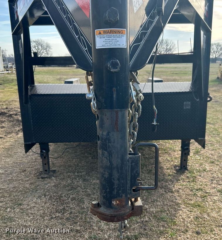 image for item NB9329 2018 PJ Trailers tilt deck equipment trailer