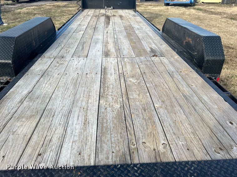 image for item NB9329 2018 PJ Trailers tilt deck equipment trailer