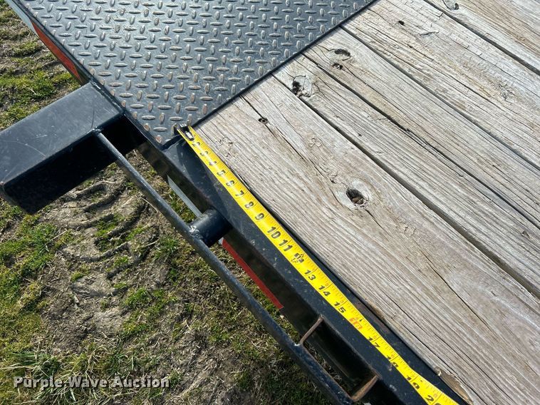 image for item NB9329 2018 PJ Trailers tilt deck equipment trailer