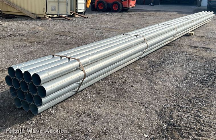 image for item NB9331  Approximately 16 galvanized pipes