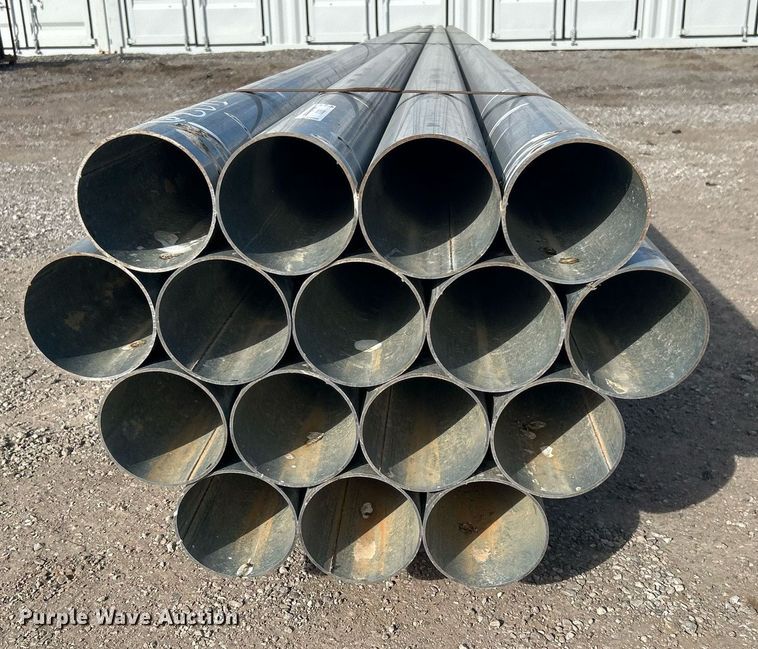 image for item NB9331  Approximately 16 galvanized pipes
