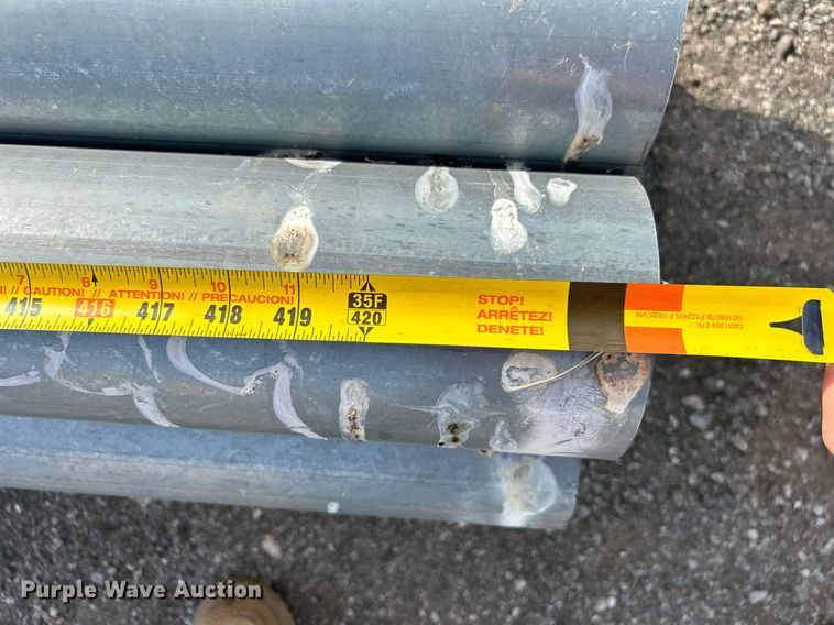 image for item NB9331  Approximately 16 galvanized pipes