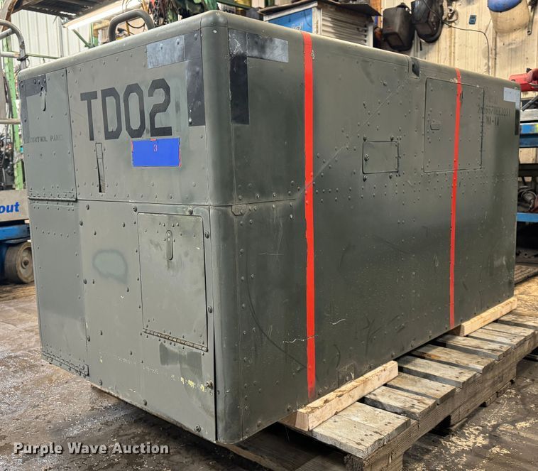 image for item NB9512 USAF jet engine compressor 