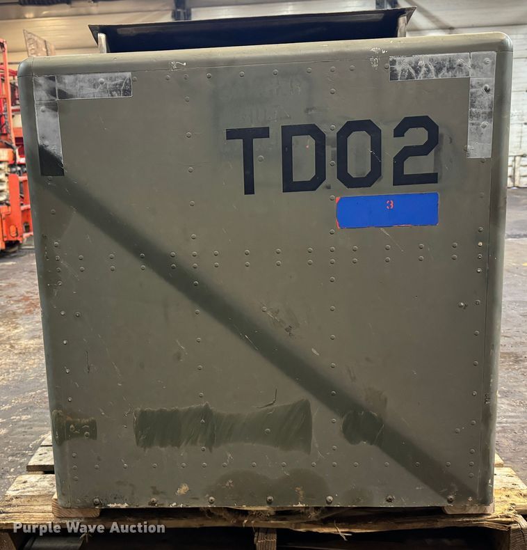 image for item NB9512 USAF jet engine compressor 