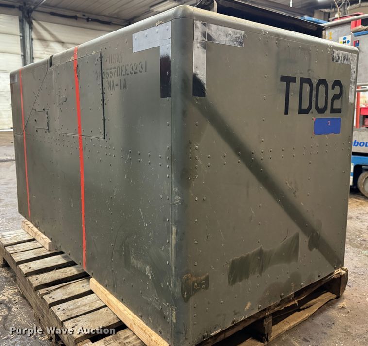 image for item NB9512 USAF jet engine compressor 