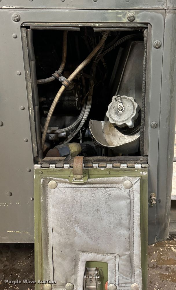 image for item NB9512 USAF jet engine compressor 