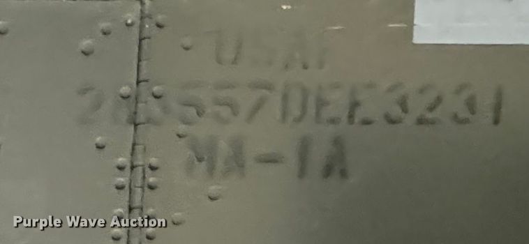 image for item NB9512 USAF jet engine compressor 