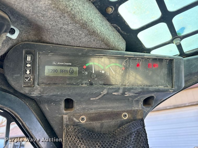 image for item NF9293 2019 John Deere 325G tracked skid steer loader