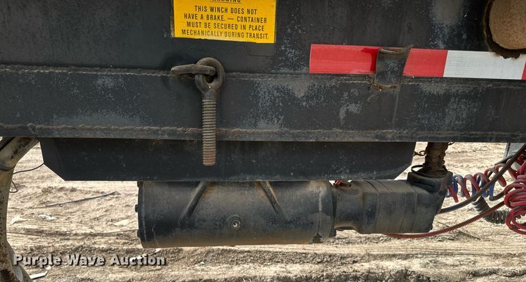 image for item NF9340 1993 Clement roll-off container trailer