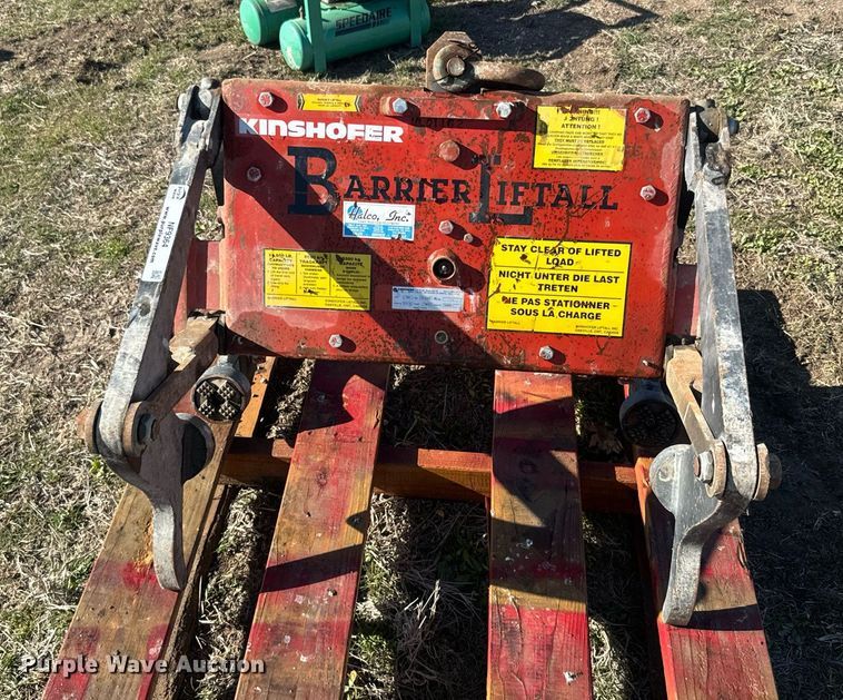 image for item NF9364 Kinshofer Barrier Liftall lifter