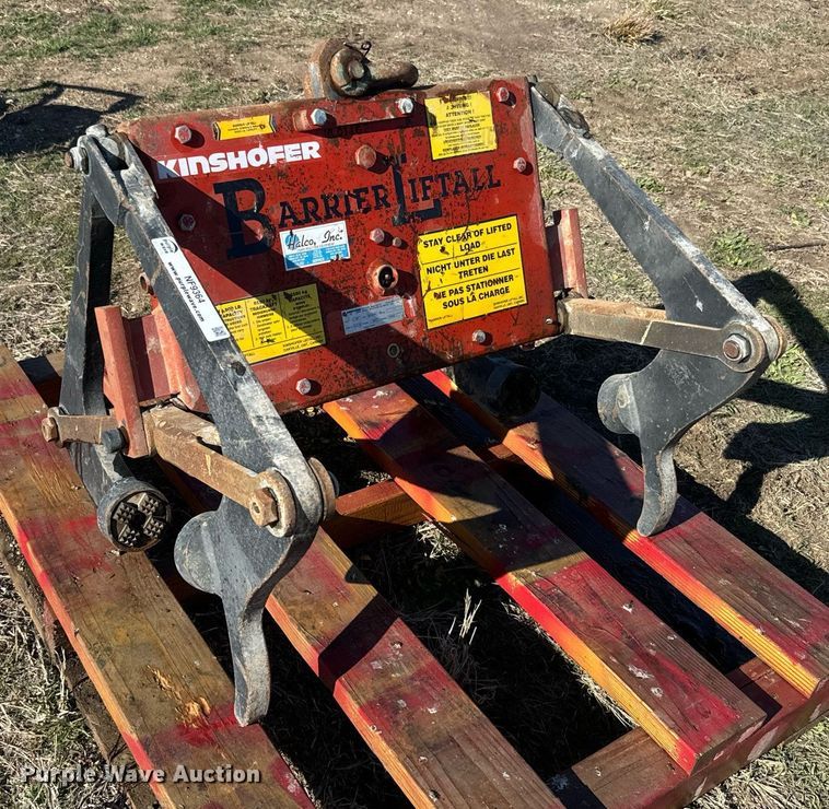 image for item NF9364 Kinshofer Barrier Liftall lifter