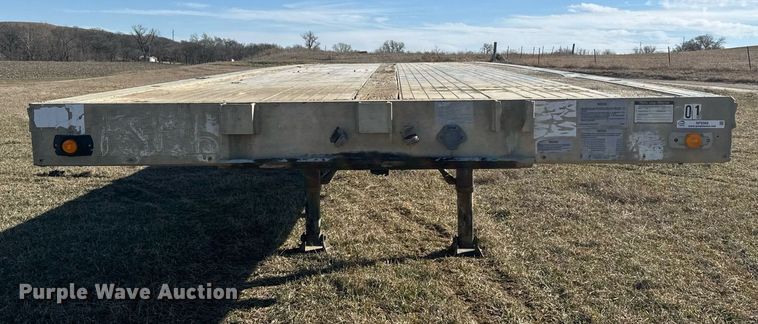 image for item NF9368 1997 Ravens flatbed trailer
