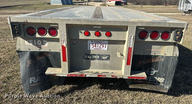 image for item NF9368 1997 Ravens flatbed trailer
