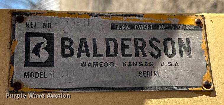 image for item NJ9382 1990 Champion 740A motor grader