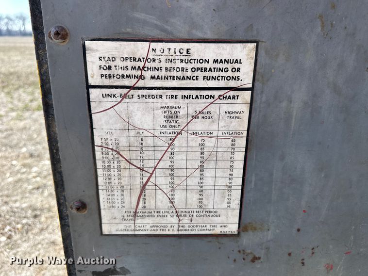 image for item NJ9401 Link-Belt HC-48 crane