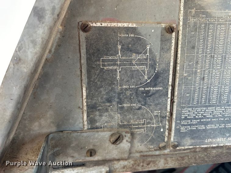 image for item NJ9401 Link-Belt HC-48 crane