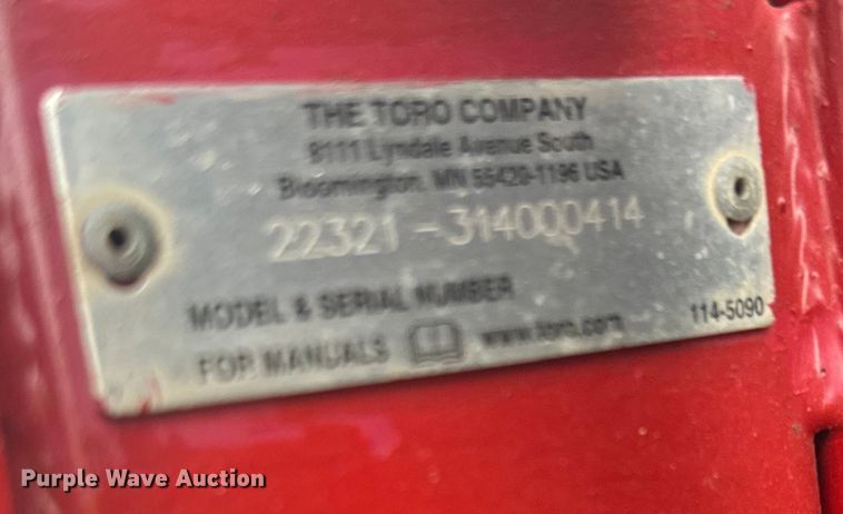 image for item NT9006 Toro  TX427 compact utility loader